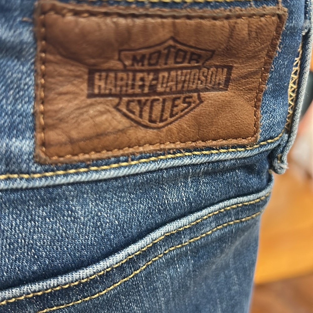 Harley Davidson boyfriend jeans